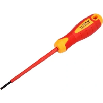 Immagine di Yato, Cacciavite, cacciavite piatto isolante 3*100 mm 28153