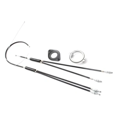 Immagine di KHE MVP BMX Rotor Set 1 1/8 con cavo viti M6 nero come SST ORYG Odyssey