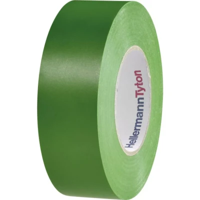 Immagine di HellermannTyton HelaTape Flex 1000+ 710 10606 Nastro isolante Verde (L x L) 20 m 19 mm 1 pz.