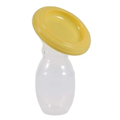 Immagine di Aspiratore per latte materno, pompa manuale il latte, seno, l&#039;allattamento, trasparente, senza BPA, in silicone, 100 ml