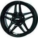 Immagine di ATS 5 fori 17Inch 112mm cerchio in lega Mizar hyper silber schwarz Horn poliert MZ75740M12 6 Cerchione