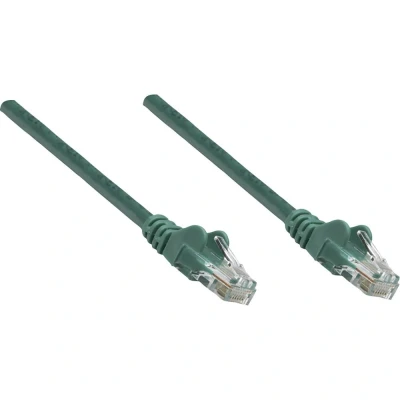 Immagine di Intellinet 739825 RJ45 cavo di rete, patch CAT 6 S/FTP 0.25 m Verde Schermatura a fogli, intrecciata, Privo alogeni 1 pz.