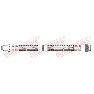 Immagine di QUICK BRAKE 37.925 Tubi Freno 340mm M10x1 con filettatura interna, esterna RENAULT: MASTER 2 Pritsche/Fahrgestell, Kasten