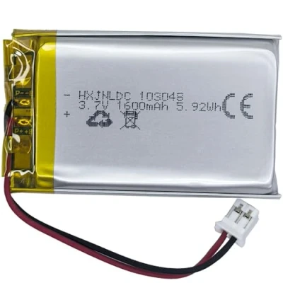 Immagine di CC 3.7V 1600mAh 103048 li Ion Lithium Polymer Battery Replacement per DIY 3.7 5v prodotti della batteria,Luce LED, altoparlante Bluetooth