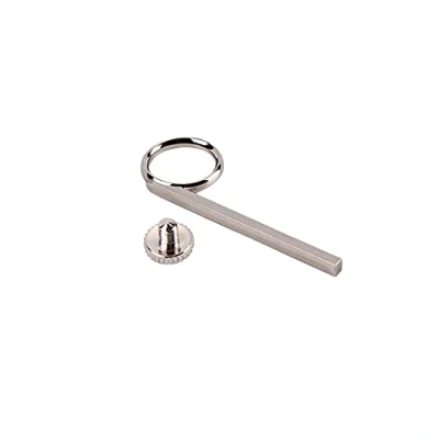Immagine di Alnicov Anello da dito per diapositiva valvola a tromba 75 mm e vite ricambio argento