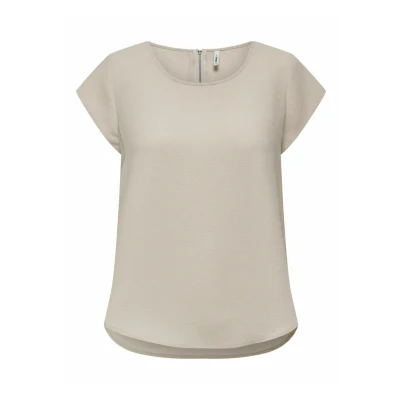 Immagine di ONLY Onlvic Solid Camicetta, Donna, Taglia: 38, Moonbeam