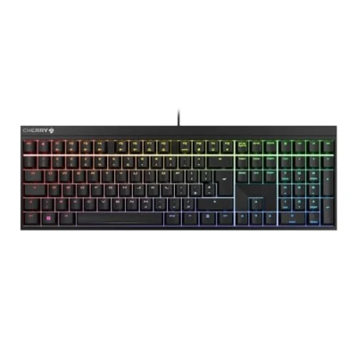 Immagine di CHERRY MX 2.0S, Tastiera Gaming con Filo Illuminazione RGB, Layout per il Regno Unito (QWERTY), Progettato in Germania, Interruttori originali RED, Nero