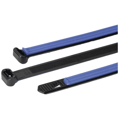 Immagine di HellermannTyton 111 50001 SGT100S PA66HIRHSUV/TPE BK/BU Fascetta per cavi 12.7 mm Nero Blu 1 pz.