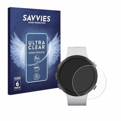 Immagine di savvies (6 Pezzi Pellicola Protettiva per Garmin Swim 2 Protezione Schermo Trasparente