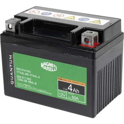 Immagine di QUANTUM ENERGY Magneti Marelli 3622 Batteria 12V 4Ah 50A