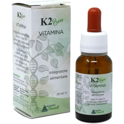 Immagine di Alchimia Benoit K2 Ben Vitamina Integratore Alimentare 20ml