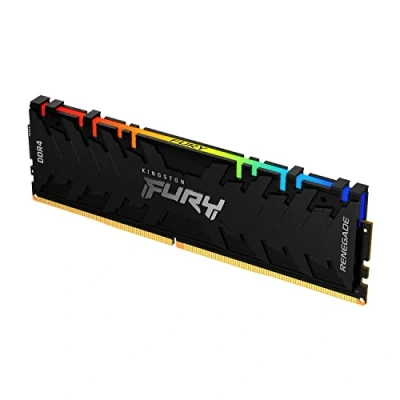 Immagine di Kingston FURY Renegade RGB 32GB 3600MHz DDR4 CL18 Memoria Gaming Kit per Computer Fissi Modulo Singolo, KF436C18RBA/32