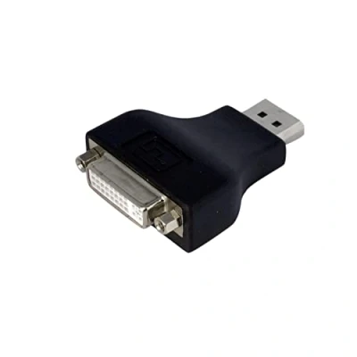 Immagine di StarTech.com Adattatore DisplayPort a DVI, compatto da DVI D, Dongle DP Monitor/Display 1080p, Convertitore video 1080p con connettore scatto (DP2DVIADAP)