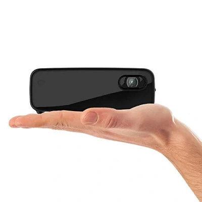Immagine di Philips PicoPix Micro 2TV, proiettore portatile, LED DLP, Altoparlanti stereo, batteria da 4 ore, Android TV integrato, HDMI, USB C, nero
