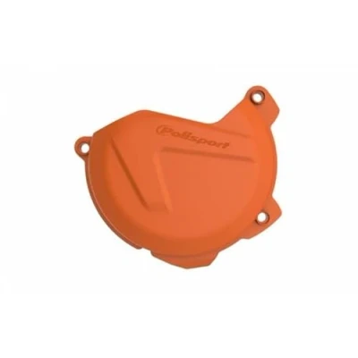 Immagine di POLISPORT 8460400002 Protezione coperchio frizione in poliammide resistente agli urti compatibile con le moto KTM colore arancio