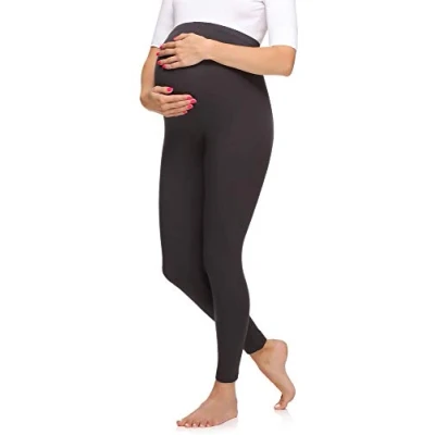 Immagine di Merry Style Leggings Premaman Lunghi Donna MS10 297 (Grafite, 4XL)
