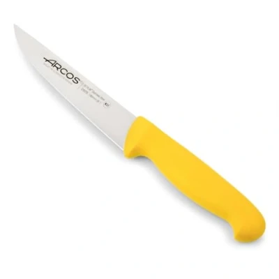 Immagine di Arcos Serie 2900 Coltello Cucina Lama Acciaio Inossidabile Nitrum 150 mm Manico Polipropilene Colore Giallo
