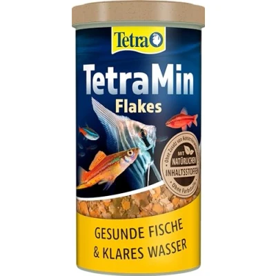 Immagine di TetraMin Principale Mangime per Tutti i Pesci Ornamentali (Confezione da 1L)