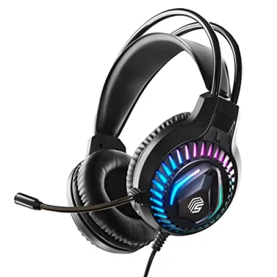 Immagine di Music Sound PREDATOR Cuffia da gaming con luci RGB integrate Microfono integrato Archetto regolabile