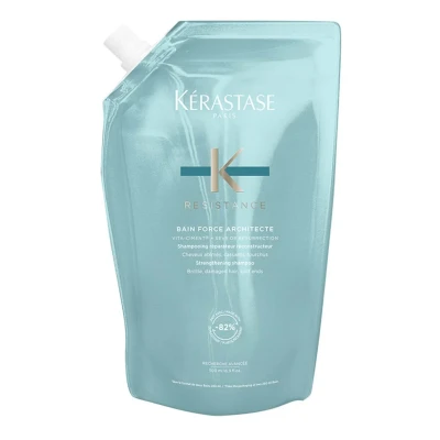 Immagine di KÉRASTASE Resistance BAIN Force Architecte Refill Pouch Shampoo, Taglia: 500 ml,