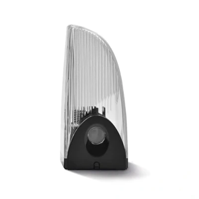 Immagine di SCS Sentinel AAM0111 Lampeggiante Flashgate Antenna Integrata Lampadina LED E14 24V 1W Inclusa Ip44 Installazione Facile Compatibile Automazione Cancelli