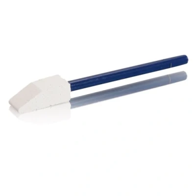 Immagine di Maximex Detergente speciale per WC, con pietra pomice smussata e manico in legno, una pulizia facile senza prodotti chimici, lungo 20 cm