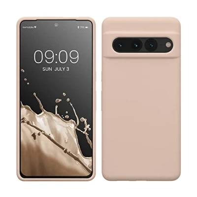 Immagine di kwmobile Cover per Google Pixel 7 Pro Custodia Back Case Smartphone in Silicone TPU Protezione Gommata coconut swirl