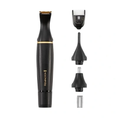 Immagine di Remington Rifinitore Professionale Multiuso Taglia Peli Naso e Orecchie, per Sopracciglia, Barba con Pettine Accessorio + 1 5 mm, NE7000
