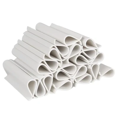 Immagine di clip per nastro recinzione, di montaggio del coperchio, recinzione a pannelli 20 pezzi (Grigio, 4,75 cm)