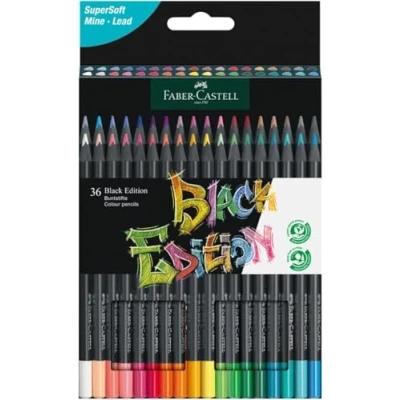 Immagine di FABER CASTELL CF12 MATITE BLACK EDITION
