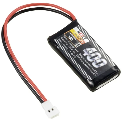 Immagine di Reely Batteria ricaricabile LiPo 3.7 V 400 mAh Numero di celle: 1 10 C Softcase Spina piatta