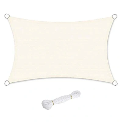 Immagine di SONGMICS GSS25IV Vela de Sombra 2.5 x 5 m, Cuerdas 2 Beige