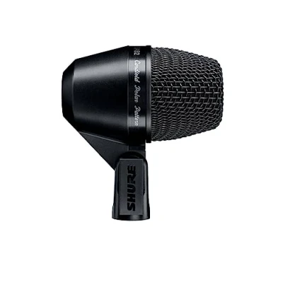 Immagine di Shure Pga52 Microfono Dinamico Per Grancassa Con Pattern Polare A Cardioide, Completo Di Supporto Snodo Orientabile E Cavo Xlr