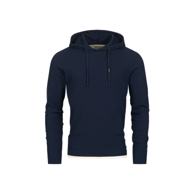 Immagine di Indicode Uomini INMarto Sweatshirt Felpa con Cappuccio Navy S