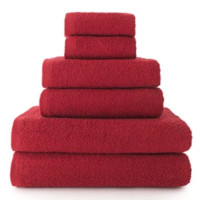 Immagine di Top Towel Set 2 asciugamani, teli bagno o doccia e asciugamani bidet 100% cotone 400 g/m2