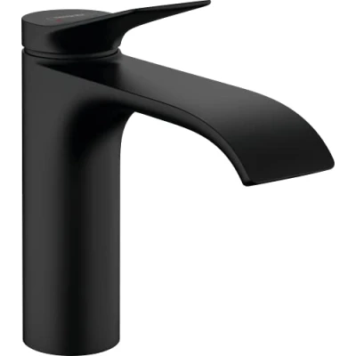 Immagine di hansgrohe Vivenis Miscelatore monocomando lavabo 110 senza saltarello, nero opaco, 75022670