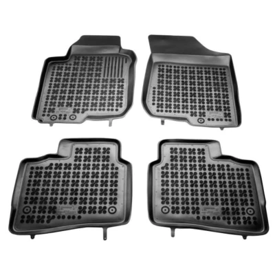 Immagine di REZAW PLAST 201605 Set tappetino Gomma anteriore e posteriore nero KIA: cee‘d I Hatchback, HYUNDAI: i30 Hatchback