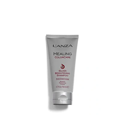 Immagine di L&#039;ANZA Healing ColorCare Shampoo per la Luminosità ed il Benessere di Capelli Grigi, Bianchi, Biondi e con Mèches, Cura i Capelli, Controlla Toni Caldi Indesiderati, 50 ml