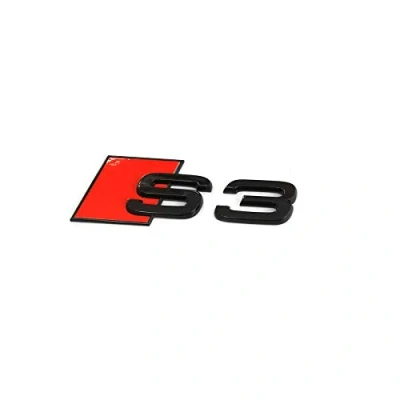 Immagine di Audi 8Y0071804 Scritta S3 nera Tuning Exclusive Black Edition