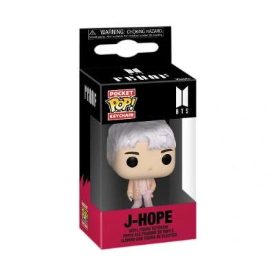 Immagine di Funko Pop! Keychain: BTS J Hope Mini Figura in Vinile da Collezione Novità Portachiavi Riempitivi per Calze Idea Regalo Merchandising Ufficiale Music Fans Minifigure