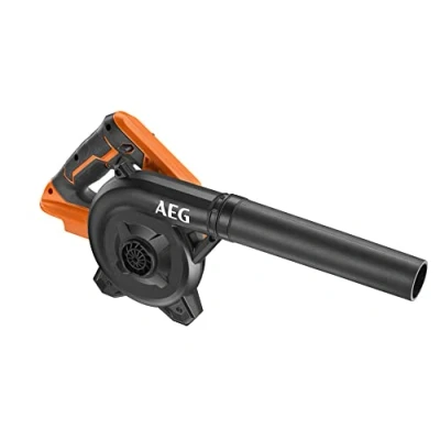 Immagine di AEG BGE18C2 0 Soffiatore 18V, con Velocità Variabile, Include Adattatore per Materassini, a Batteria, Batteria Non Inclusa