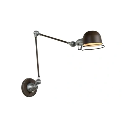 Immagine di Lucide Honore Lampada da parete colore ruggine, Metallo, rust braun, E14, 40 wattsW, 230 voltsV
