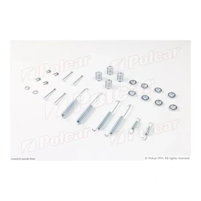Immagine di DELPHI LY1271 Kit accessori, Ganasce freno MITSUBISHI: L200 III Pick up, / Triton IV up