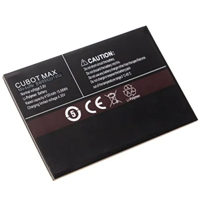 Immagine di vhbw batteria compatibile con Cubot Max, Umax smartphone cellulare (4100mAh, 3,8V, Li Poly)