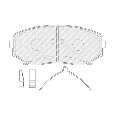 Immagine di FERODO FDB5285 Kit pastiglie freno MITSUBISHI: OUTLANDER 3, Eclipse Cross