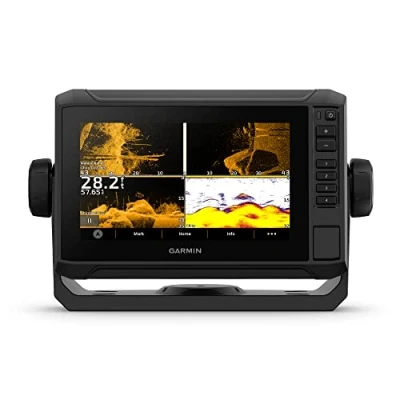 Immagine di Garmin ECHOMAP UHD2 72sv con trasduttore GT54, Plotter grafico touchscreen da 7 pollici, mappa di base mondiale