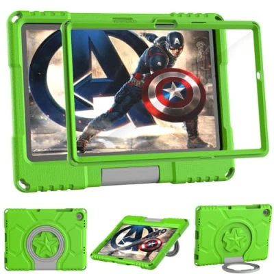 Immagine di Patamiyar Custodia per bambini Samsung Galaxy Tab A9 Plus 11 pollici 2023 con pellicola protettiva lo schermo, antiurto A9+ manico Tablet