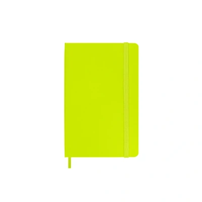 Immagine di Moleskine Taccuino Pocket Bianche Copertina Rigida Verde Limone