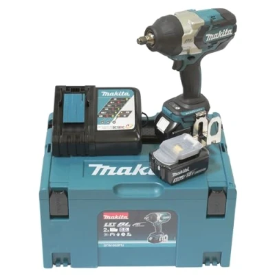 Immagine di Makita DTW1002RTJ Avvitatore a percussione batteria 18 V Quantità di batterie ricaricabili incluse 2 5 Ah