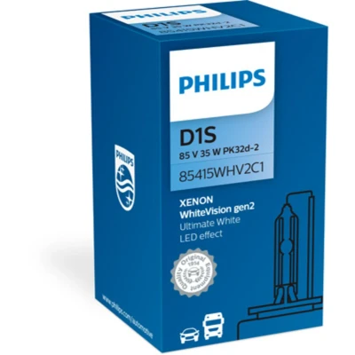 Immagine di PHILIPS 85415WHV2C1 Lampadina, faro di profondità D1S 85V 35W 5000K Xeno MERCEDES BENZ: Classe S Sedan, AUDI: A3 Hatchback, MINI: Hatchback
